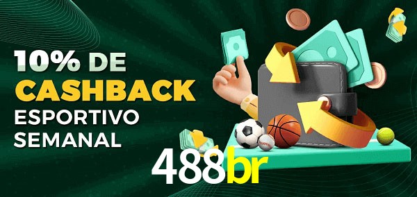 10% de bônus de cashback na 488br